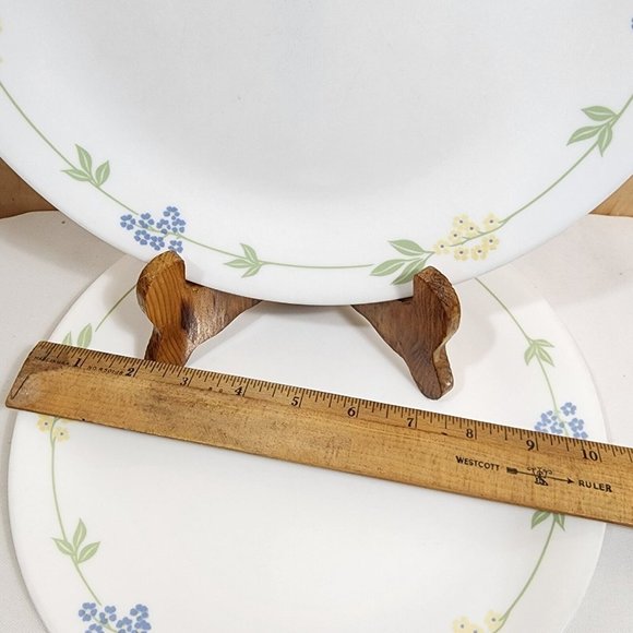 Corelle Secret Garden Dinner Plates 10.25" set of 2 Corning Ware - Picture 9 of 10